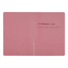 Load image into Gallery viewer, DELFONICS デルフォニックス 2026 2025年 10月始まり 手帳 月間式(ブロック) A6 ロルバーン ノートダイアリー 無地 ドロップ アメリカンスイーツ 薄い 軽い ホチキス綴じ シンプル 大人かわいい おしゃれ スケジュール帳 :4516085147692