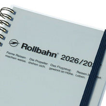 Load image into Gallery viewer, 【セット購入で送料無料】 DELFONICS デルフォニックス 2026 3月始まり (2026年4月始まり) 手帳 月間式(ブロック) B6 L サイズ ロルバーン ダイアリー 無地 スコラ クリア ポケット付メモ 大人かわいい おしゃれ リング スケジュール帳 :4516085274190