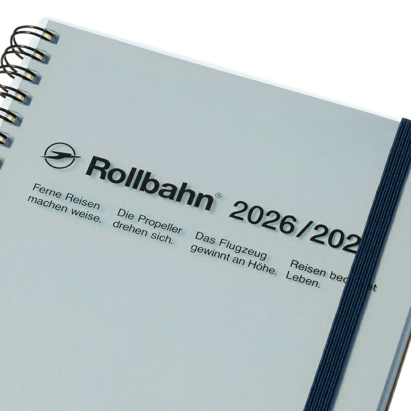 【セット購入で送料無料】 DELFONICS デルフォニックス 2026 3月始まり (2026年4月始まり) 手帳 月間式(ブロック) A5 ロルバーン ダイアリー ベーシック スコラ クリア ポケット付メモ 大人かわいい おしゃれ 手帳カバー リング スケジュール帳 :4516085259456