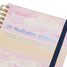 Load image into Gallery viewer, 【セット購入で送料無料】 DELFONICS デルフォニックス 2026 3月始まり (2026年4月始まり) 手帳 月間式(ブロック) B6 ロルバーン ダイアリー L サイズ フラワー フローラ フィルム アクア クラルテ ポケット付 かわいい リング スケジュール帳 :9784820737834