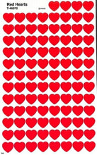 Load image into Gallery viewer, RYU RYU リュリュ シール ・ サークルシール Red Hearts ハート シール帳 福袋 丸 おしゃれ アルバム デコレーション ハート 大量 ステッカー スマホ ごほうび 花 かわいい スケジュール帳 手帳のタイムキーパー :4510180228799
