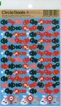 Load image into Gallery viewer, RYU-RYU リュリュ<BR> シール 約138mm×約900mm<BR>リュリュ/サークルシール金魚<BR>【スケジュール帳・手帳のタイムキーパー】 :4510180235407