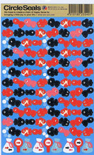 Load image into Gallery viewer, RYU-RYU リュリュ<BR> シール 約138mm×約900mm<BR>リュリュ/サークルシール金魚<BR>【スケジュール帳・手帳のタイムキーパー】 :4510180235407