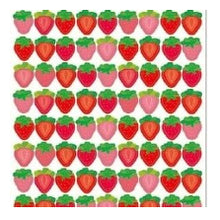 Load image into Gallery viewer, Circle Seals Basic - Strawberry - 108 Seals - Strawberry - Fruit - Pink - Red - Circle Seals - Round - Cute - Pop - Reward Seals :4510180237173