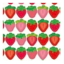 Load image into Gallery viewer, Circle Seals Basic - Strawberry - 108 Seals - Strawberry - Fruit - Pink - Red - Circle Seals - Round - Cute - Pop - Reward Seals :4510180237173