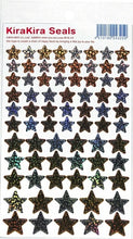 Load image into Gallery viewer, RYU-RYU リュリュ シール ・ リュリュ/キラキラシール金銀星小 スケジュール帳 手帳のタイムキーパー :4510180243259