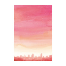 Load image into Gallery viewer, RYU RYU リュリュ 手帳小物 ・ 空時間のカード付箋 夕暮れの街 付箋紙 ポストイット ふせん かわいい おしゃれ 吹き出し 小さい キャラクター メモ帳 スケジュール帳 手帳のタイムキーパー :4510180440245