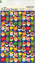 Load image into Gallery viewer, RYU RYU リュリュ シール ・ 冬サークルシール アニマル クリパ クリスマスパーティ シール帳 福袋 丸 おしゃれ アルバム デコレーション ハート 大量 ステッカー スマホ ごほうび 花 かわいい スケジュール帳 手帳のタイムキーパー :4510180776566