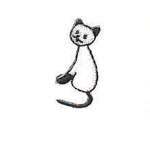 画像をギャラリービューアに読み込む, TOCONUTS トコナッツ シール ・ ワッペンステッカーベーシックG 猫 おすわり シール帳 刺繍 アップリケ ワッペン 福袋 丸 おしゃれ デコレーション ハート スマホ ステッカー 花 かわいい スケジュール帳 手帳のタイムキーパー :4512367187462