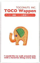 画像をギャラリービューアに読み込む, TOCONUTS トコナッツ シール ・ ワッペンステッカーベーシックM ゾウ 象 シール帳 刺繍 アップリケ ワッペン 福袋 丸 おしゃれ デコレーション ハート スマホ ステッカー 花 かわいい スケジュール帳 手帳のタイムキーパー :4512367187622