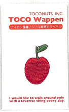 画像をギャラリービューアに読み込む, TOCONUTS トコナッツ シール ・ ワッペンステッカーベーシックO リンゴ アップル シール帳 刺繍 アップリケ ワッペン 福袋 丸 おしゃれ デコレーション ハート スマホ ステッカー 花 かわいい スケジュール帳 手帳のタイムキーパー :4512367187646