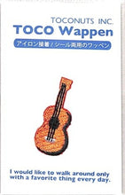 Load image into Gallery viewer, TOCONUTS トコナッツ シール ・ ワッペンステッカー200eA アコギ ウクレレ ギター シール帳 刺繍 アップリケ ワッペン 福袋 丸 おしゃれ デコレーション ハート スマホ ステッカー 花 かわいい スケジュール帳 手帳のタイムキーパー :4512367189848