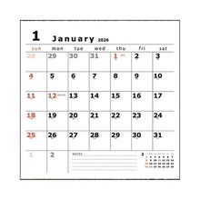 Load image into Gallery viewer, 2026 Panda LP Wall Calendar Greeting Life: 4515968339667