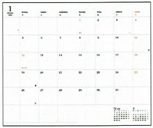 Load image into Gallery viewer, 【SALE価格★1000円ポッキリ】GREETINGLIFE グリーティングライフ 2026 2025年 12月始まり 手帳 月間式(ブロック) B6 スリム ダイタリー シック Noritake ノリタケ チョークボーイ デザイン おしゃれ 大人かわいい コラボ スケジュール帳 :4582354967230