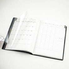 Load image into Gallery viewer, 【SALE価格★】GREETINGLIFE グリーティングライフ 2026 2025年 12月始まり 手帳 週間バーティカル式(バーチカル) A5 モーメントプランナー 折り返し 年間 月間 週間 ダイアリー 俯瞰 同時 スケジュール帳 手帳のタイムキーパー :4560109557714