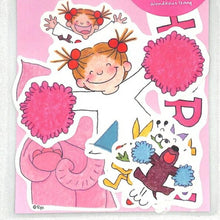 画像をギャラリービューアに読み込む, GREETINGLIFE グリーティングライフ シール ・ ココステッカーパック Hurray! 応援 シール帳 福袋 丸 おしゃれ アルバム デコレーション ハート 大量 ステッカー スマホ ごほうび 花 かわいい スケジュール帳 手帳のタイムキーパー :4515968528306