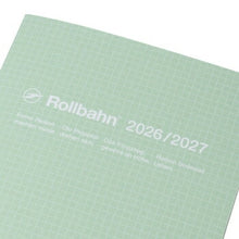 Load image into Gallery viewer, 【セット購入で送料無料】 DELFONICS デルフォニックス 2026 3月始まり (2026年4月始まり) 手帳 月間式(ブロック) B5 ロルバーン ノートダイアリー 無地 スコラ クリア 薄い 軽い ホチキス綴じ シンプル 大人かわいい おしゃれ スケジュー :4516085200472