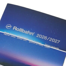 Load image into Gallery viewer, 【セット購入で送料無料】 DELFONICS デルフォニックス 2026 3月始まり (2026年4月始まり) 手帳 月間式(ブロック) B6 ロルバーン ノートダイアリー フラワー フローラ フィルム アクア 薄い 軽い ホチキス綴じ シンプル 大人かわいい スケジュール帳 :4516085268250