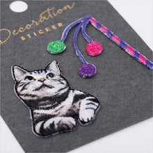 画像をギャラリービューアに読み込む, MARKS マークス シール ・ 刺繍ステッカー・アニマル スノーシュー 猫 キャット シール帳 福袋 スケジュール デコ ステッカー ダイアリー ごほうび 花 アルファベット アップリケ ワッペン 刺繍 スケジュール帳 手帳のタイムキーパー :4516278976498