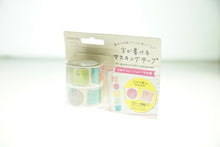 Load image into Gallery viewer, Masking Tape for Water-Based Pens with Perforations, Planner Decoration, 2-Roll Set / Masking Tape MARK'S: 4516278986350