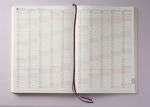 Load image into Gallery viewer, Schedule Book 2022 January Start TAKAHASHI Takahashi Schedule Book A5 68 10-Year Desk Diary Brown Takahashi Shoten Desk Diary 3-Year 5-Year Black Stylish Cute Character Schedule Book Cover Diary Size Schedule Book Timekeeper :9784471790684