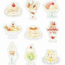 画像をギャラリービューアに読み込む, papierplatz パピアプラッツ シール ・ なかうちわかフレークシール喫茶スイーツ お菓子 キッチン シール帳 福袋 丸 おしゃれ アルバム デコレーションフレークシール お菓子 スケジュール帳 手帳のタイムキーパー :4520491378328