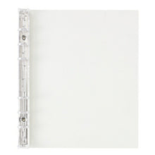 画像をギャラリービューアに読み込む, ASHFORD アシュフォード システム手帳リフィル HB×WA5(6穴) リフィルパッド HB×WA5 10mm 6917 クリア 高透明 6穴 本革 バインダー カスタム カスタマイズ スケジュール帳 手帳のタイムキーパー :4535036718279