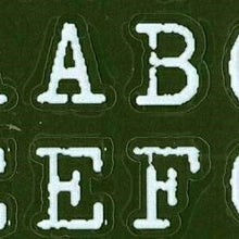 画像をギャラリービューアに読み込む, ORANGE AIRLINES オレンジエアライン シール ・ Favorite Stickers -Alphabet White アルファベット スケジュール帳 手帳のタイムキーパー :4545623815588