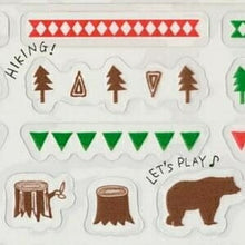 画像をギャラリービューアに読み込む, ORANGE AIRLINES オレンジエアライン シール ・ Favorite Stickers -Line Mountain 山 クマ シカ スケジュール帳 手帳のタイムキーパー :4545623822081