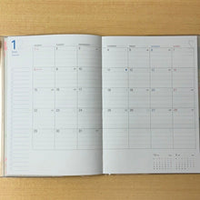 Load image into Gallery viewer, MARKS Mark's 2024 January Start (December 2023 Start) Planner Monthly (Monthly Block) A5 Storage.it Geometric Zodiac Abstract Paul & Joe Adult Cute Stylish Cute Character Planner Cover Schedule Book Planner Time: 4550045049978