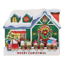 Load image into Gallery viewer, #サンリオ #MXメロデイJXPM42-1(3) サンリオ(SANRIO) クリスマスカード メロディー キャラミックス家の前に立体機関車 JXPM42-1 S 7442 : sanrio MX melody JXPM42-1 (3) :4550337094594