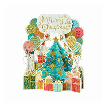 Load image into Gallery viewer, #サンリオ #メロデイJXPM10-4(3) サンリオ(SANRIO) クリスマスカード ライト&メロディーカード カラフルライト付き風船とツリー メッセージカード グリーティングカード JXPM10-4 109789 : sanrio Melody JXPM1 : sanrio Melody JXPM10-4(3) :4550337109786