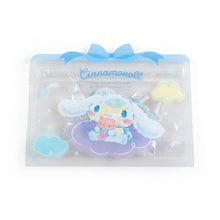 Load image into Gallery viewer, SANRIO サンリオ シール ・ サンリオ シナモロール ミニジッパーケース入りシール シール帳 福袋 丸 おしゃれ アルバム デコレーション ハート 大量 ステッカー スマホ ごほうび 花 かわいい スケジュール帳 手帳のタイムキーパー :4550337977767