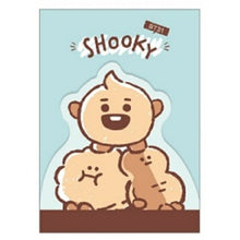 Load image into Gallery viewer, KAMIO JAPAN カミオジャパン ノート ・ BT21ダイカットミニメモ SHOOKY BT21 BTS アイドル 韓国 ミニメモ スケジュール帳 手帳のタイムキーパー :4550432017597
