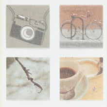 Load image into Gallery viewer, KAMIO JAPAN カミオジャパン シール ・ FRAMES STORY SEPIA セピア シール帳 福袋 丸 おしゃれ アルバム デコレーション ハート 大量 ステッカー スマホ ごほうび 花 かわいい スケジュール帳 手帳のタイムキーパー :4550432037717