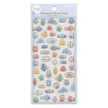 Load image into Gallery viewer, KANMIO JAPA KANMIO JAPAN Seal, Nuance Glass Seal, Fish, Sticker Book, Lucky Bag, Round, Stylish, Album, Decoration, Heart, Bulk, Stickers, Smartphone, Reward, Flower, Cute, Schedule Book, Time Keeper for Notebooks: 4550432074279