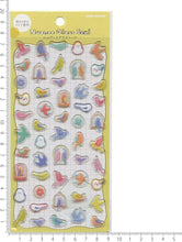 Load image into Gallery viewer, KANMIO JAPA KANMIO JAPAN Seal, Nuance Glass Seal, Fish, Sticker Book, Lucky Bag, Round, Stylish, Album, Decoration, Heart, Bulk, Stickers, Smartphone, Reward, Flower, Cute, Schedule Book, Time Keeper for Notebooks: 4550432074279