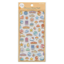 Load image into Gallery viewer, KAMIO JAPAN KAMIO JAPAN Seal, Nuance Glass Seal, Sky, Weather, Sticker Book, Lucky Bag, Round, Stylish, Album, Decoration, Heart, Lots of Stickers, Smartphone, Reward, Flower, Cute, Schedule Book, Notebook Timekeeper :4550432074316