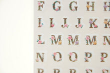 画像をギャラリービューアに読み込む, #PMWORDCOLLAGESEAL/フラワー_アルファベット : カミオジャパン : PMWORDCOLLAGESEAL/Flower_Alphabet : 4550432084421