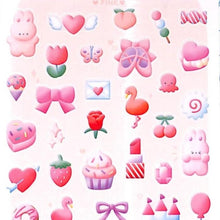 画像をギャラリービューアに読み込む, #PMパフィーアイコンシール/ピンク PMPUFFYICONシール/いちごピンク --- : PM puffy icon seal/pink :4550432134812