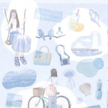 画像をギャラリービューアに読み込む, #PMMONATELIERシール/海辺 : PMトレーシングシール/モンアトリエ 海辺の風景 : カミオジャパン : PMMONATELIER Seal/Seaside : 4550432135253