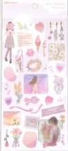 画像をギャラリービューアに読み込む, #PMMONATELIERシール/フラワーガーデン : カミオジャパン : PMMONATELIER Seal/Flower Garden : 4550432135284