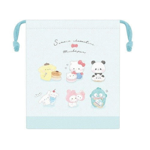 #サンリオ×モチパンマチ付き巾着/キャラカフェ カミオジャパン :4550432165984