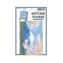 画像をギャラリービューアに読み込む, #大人の図鑑 #大人の図鑑 スーツケースステッカー 富士桜と桜 ステッカー 富士山 桜 春 和風デザイン 防水ステッカー 日本製 トラベルグッズ 和柄 カミオジャパン(Kamiojapan) --- カミオジャパン シール 大人の図鑑スーツケースステッカー 富士桜 : adult picture book Illustrated :4550432266018