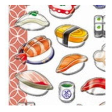 Load image into Gallery viewer, ぽってり小町しーる SUSHI 寿司 シール 和食 立体シール ぷっくりシール まぐろ サーモン いくら たまご うに 和風デザイン デコレーション カミオジャパン(Kamiojapan) カミオジャパン(Kamiojapan) :4550432268883