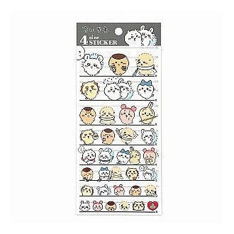 #ちいかわ 4サイズステッカー #チイカワ4SIZE SチCケR/ハチワレ ちいかわ 4サイズステッカー --- : Chikawa 4 size sticker Chikawa 4SIZE S ChiCke R/Hachiware :4550432275423