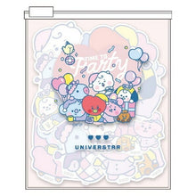 画像をギャラリービューアに読み込む, CRUX クラックス シール ・ BT21塩ビケース入りステッカー/パーティ BTS フレークシール シール帳 福袋 丸 おしゃれ アルバム デコレーション クリアシール BTS フレークシール スケジュール帳 手帳のタイムキーパー :4550451044918