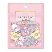 Load image into Gallery viewer, CRUX Seal, Drop Peco Pastel Seal, Sanrio Characters Heart Seal Book Lucky Bag, Round, Stylish, Album Decoration, Heart, Bulk, Stickers, Smartphone, Reward, Flowers, Cute, Planner, Notebook Timekeeper :4550451065647