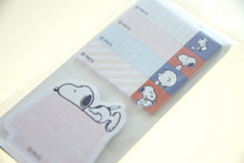 Load image into Gallery viewer, KAMIO JAPAN SNOOPY Compact Sticky Notes - House - Sticky Notes, Post-it, Cute, Stylish, Speech Bubble, Small, Character, Memo Pad, Schedule Book, Notebook Timekeeper: 4550451081593