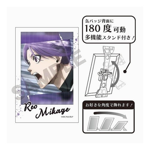 #ブルロフォトジェニカンバッジ/ミカゲレオ_グリッド クラックス :4550451177555